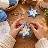 Crochet Snowflake Pattern Bundle PDF